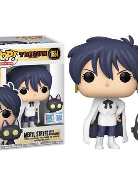 Funko POP 枪神Trigun 梅丽尔·斯特里普与黑猫Meryl Stryfe1684