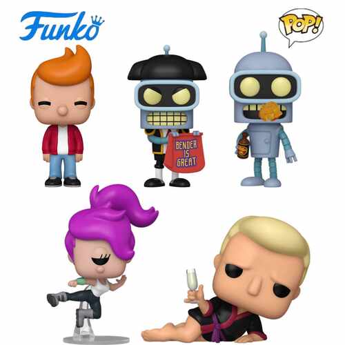 Funko POP 飞出个未来Futurama美漫弗莱莉拉班德扎普公仔手办人偶