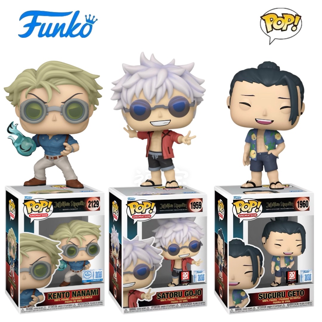Funko POP咒术回战Jujutsu Kaisen周边五条悟夏油杰七海建人手办