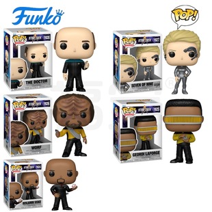 Funko POP星际迷航：航海家号Star Trek周边The Doctor Worf手办