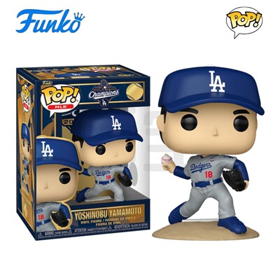 Funko POP 棒球大联盟MLB球星山本由伸Yoshinobu Yamamoto手办