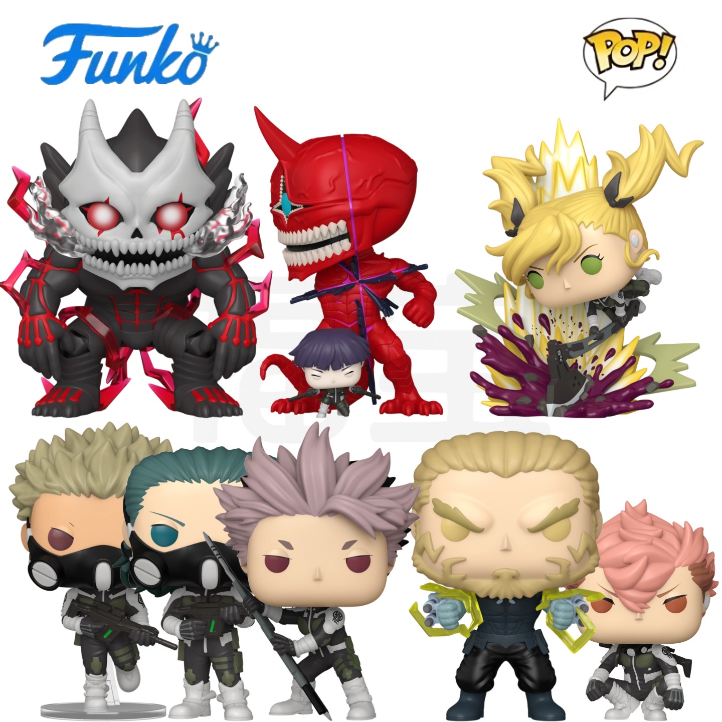 FunkoPOP怪兽8号Kaiju手办