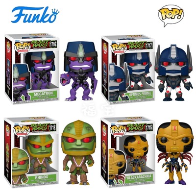 Funko POP变形金刚：超能勇士Transformers周边猩猩队长犀牛手办