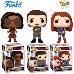 Funko POP 黑袍纠察队4The Boys周边鞭炮 弗兰奇 贤者人偶手办