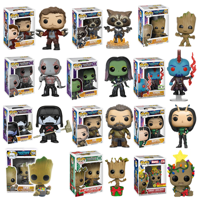 Funko银河护卫队树人火箭手办