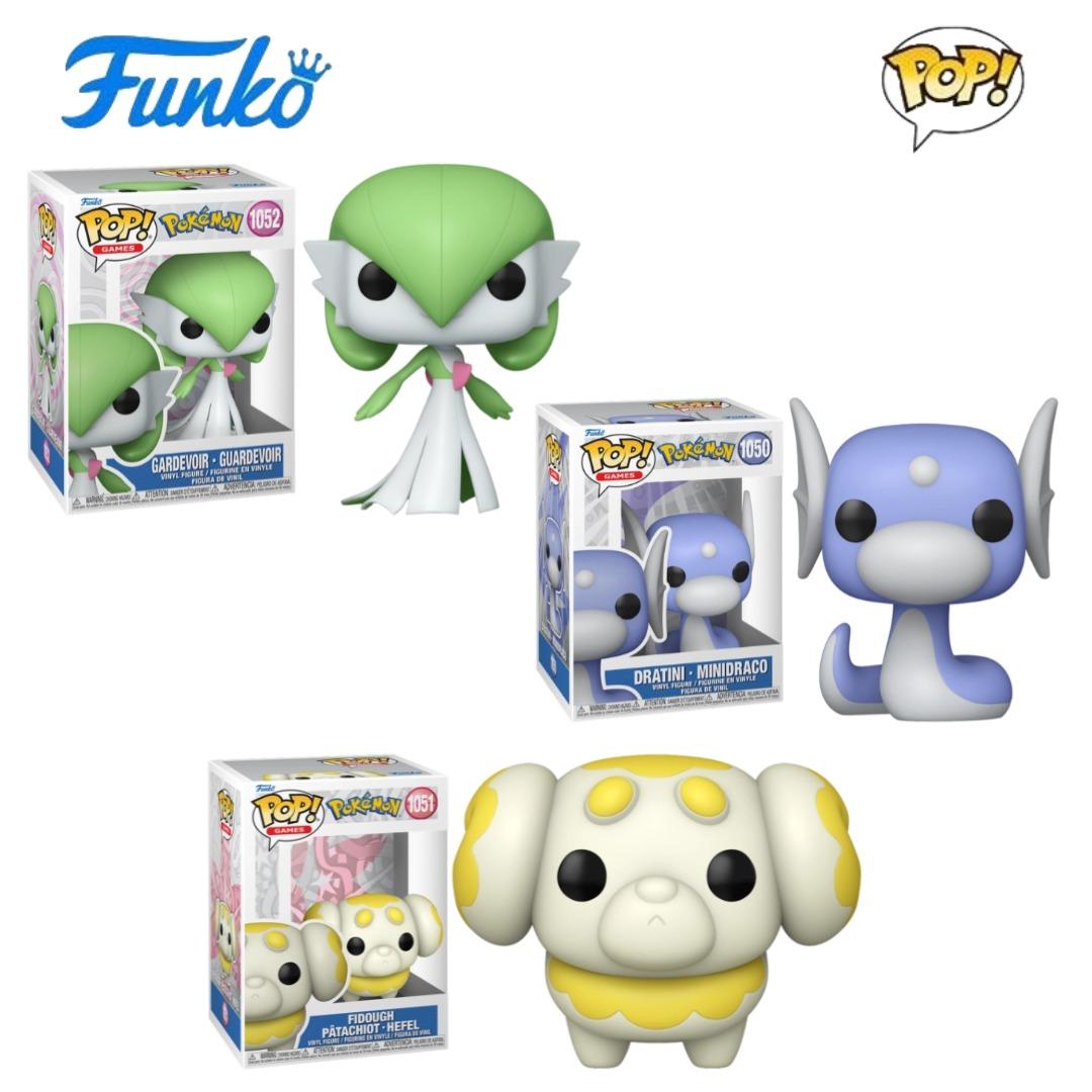 Funko POP 宝可梦Pokemon沙奈朵 迷你龙 狗仔包公仔手办摆件礼物