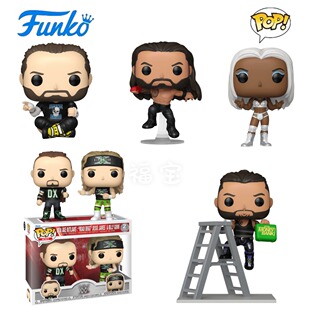 Funko POP WWE摔跤周边Roman Reigns CM Punk Jade Cargill手办