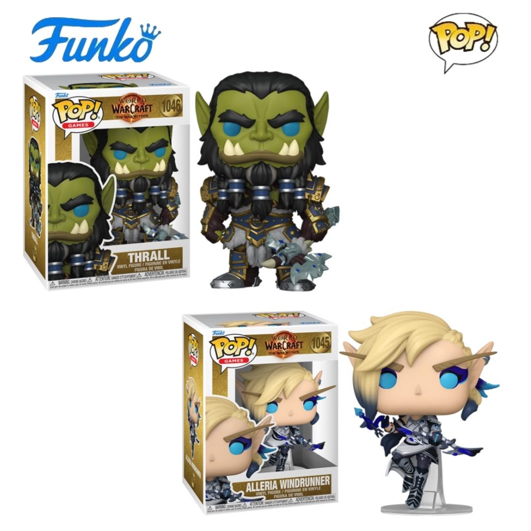 Funko POP游戏魔兽世界World of Warcraft萨尔 奥蕾莉亚公仔手办