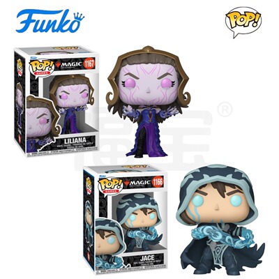 Funko POP万智牌Magic: The Gathering周边Jace Liliana公仔手办