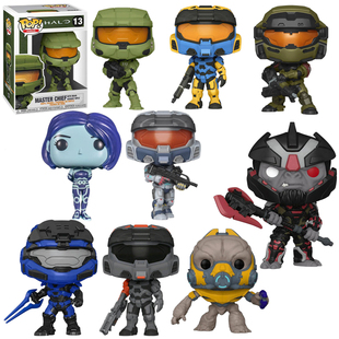 Funko pop光环HALO游戏美剧公仔手办斯巴达士官长 星盟桑赫利人