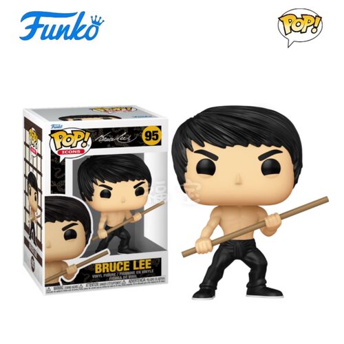 Funko POP 功夫巨星李小龙Bruce Lee周边公仔手办人偶摆件