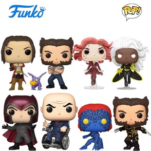 Funko POP X-Men战警教授万磁王金刚狼黑凤凰暴风女变形公仔手办