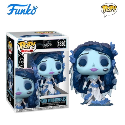 Funko POP僵尸新娘Corpse Bride周边公仔手办豆豆眼人偶礼物