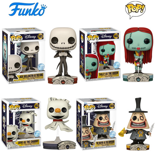 FUNKO圣诞夜惊魂杰克莎莉公仔