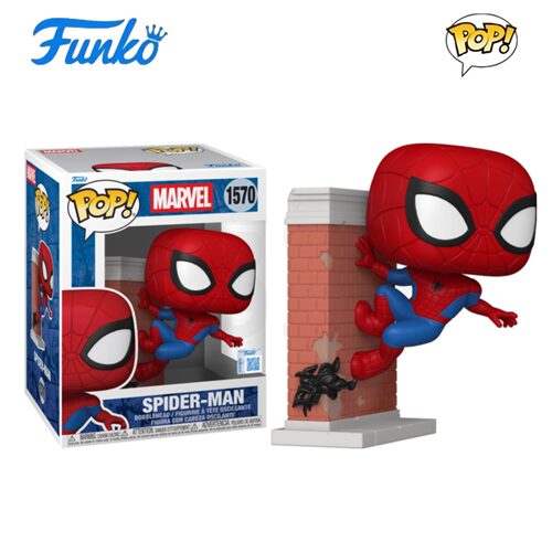 Funko POP漫威蜘蛛侠Marvel - Spider-Man公仔手办带场景摆件