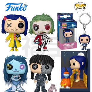 Funko POP鬼妈妈Coraline卡洛琳僵尸新娘Corpse Bride星期三手办