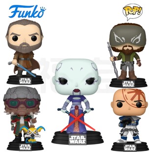Funko Wars手办Asajj Ventress Dooku POP星球大战克隆战争Star