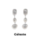 Céleste 长款 玛瑙流苏耳环小众设计高级感轻奢气质百搭银针耳钉