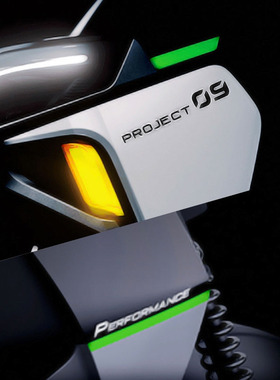 适用于电动车MMAX90升级 110P反光贴纸个性装饰条改装车贴画