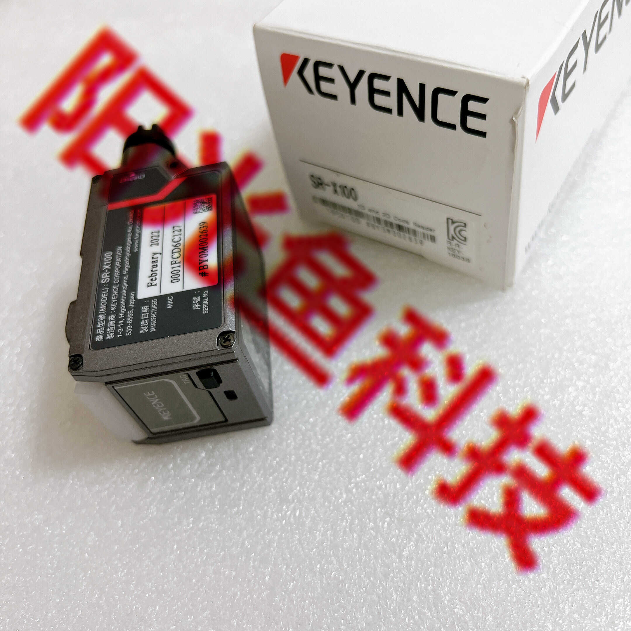 全新SR-X100原装SR-X100W KEYENCE 智能条码读取器SR-X80 SR-X80W