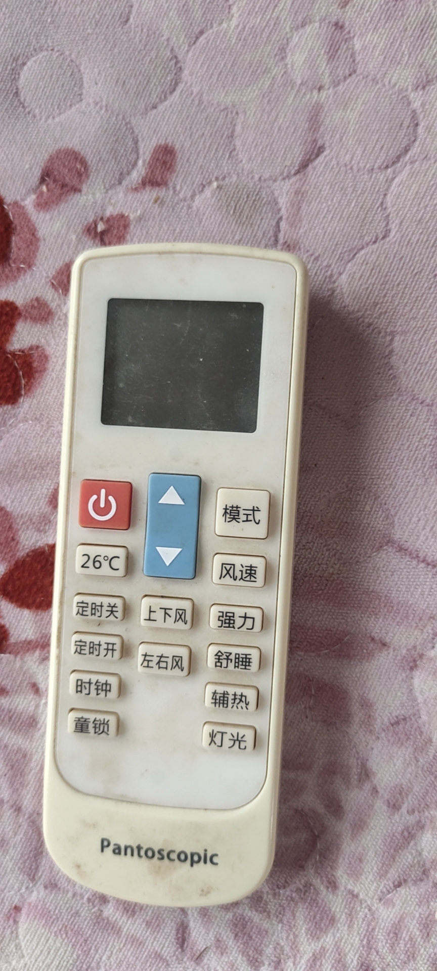 适用Pantoscopic空调遥控器，注意：按键功能一样才可以使用