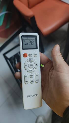 适用MATOUQIN空调遥控器YKQ-AKM-03W，注意：型号一样才可以使用