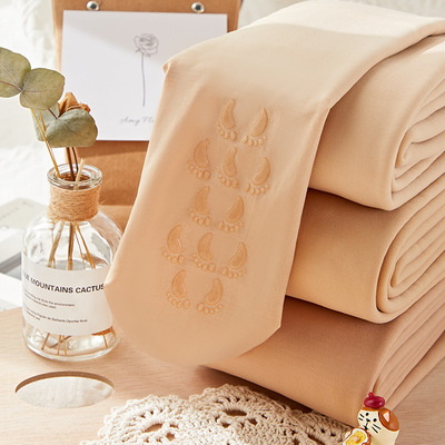 140矮小个子打底裤女加绒加厚秋冬季光腿神器连裤袜185cm超