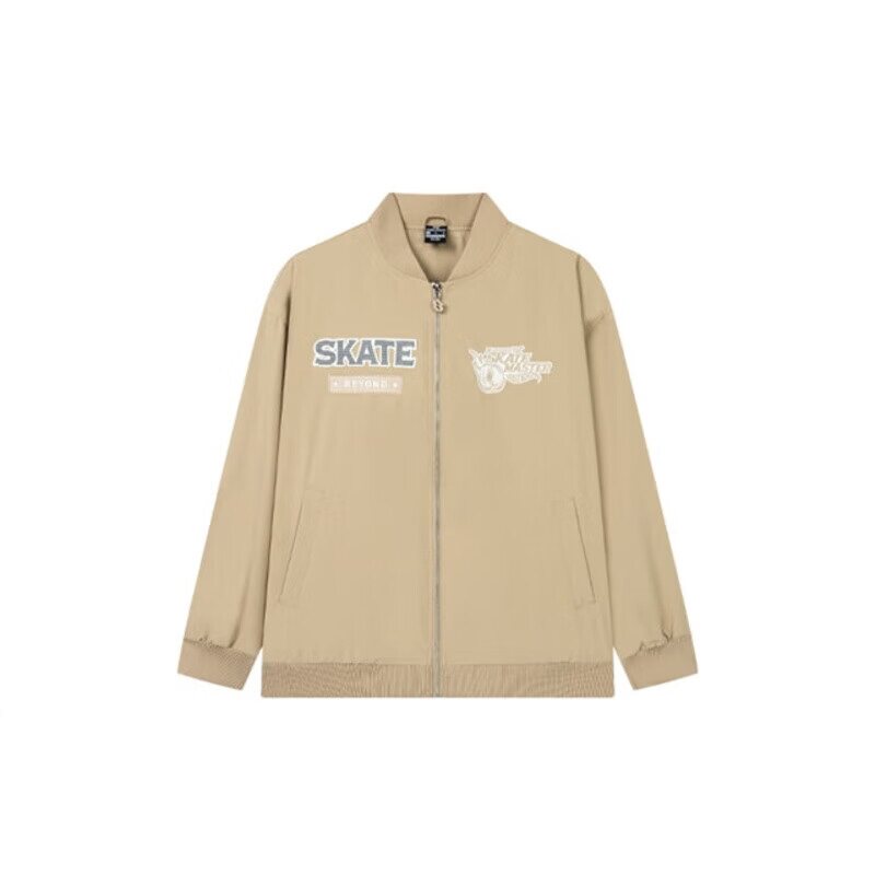 361度男装棒球服外套保暖立领