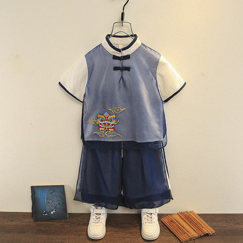 儿童汉服男女童国学服