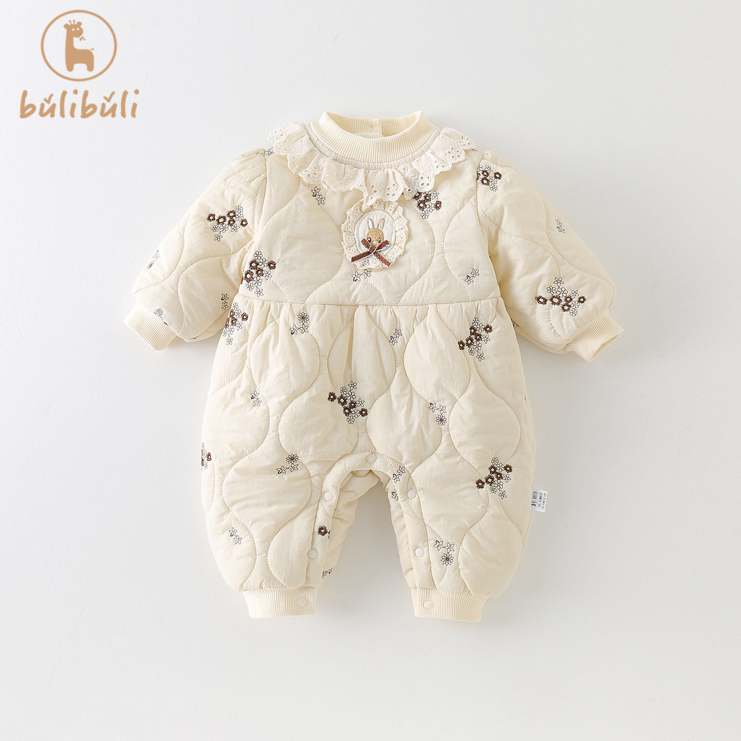 深秋婴儿衣服秋冬装女宝宝加绒夹棉连体衣公主洋气哈衣秋冬外出服,童装/婴儿装/亲子装,连身衣/爬服/哈衣,淘宝优惠券,粉丝福利购,淘宝优惠卷