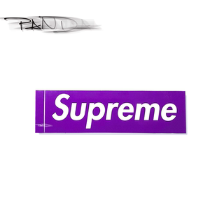 Supreme 12FW Purple Box Logo Sticker 紫Box 贴纸 mifia