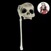 Halloween kinh dị Sọ mặt nạ Bộ xương cầm tay dành cho người lớn Mặt nạ trẻ em hóa trang Trang trí đạo cụ - Sản phẩm Đảng / Magic / Hiệu suất