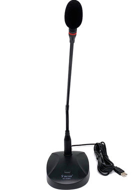 捷讯（XIRCOM） XC-D28U 带USB接口 专用麦克风 黑色