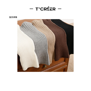 百搭小腿袜女 韩系学院保暖时尚 T`CREER｜ 混搭主义