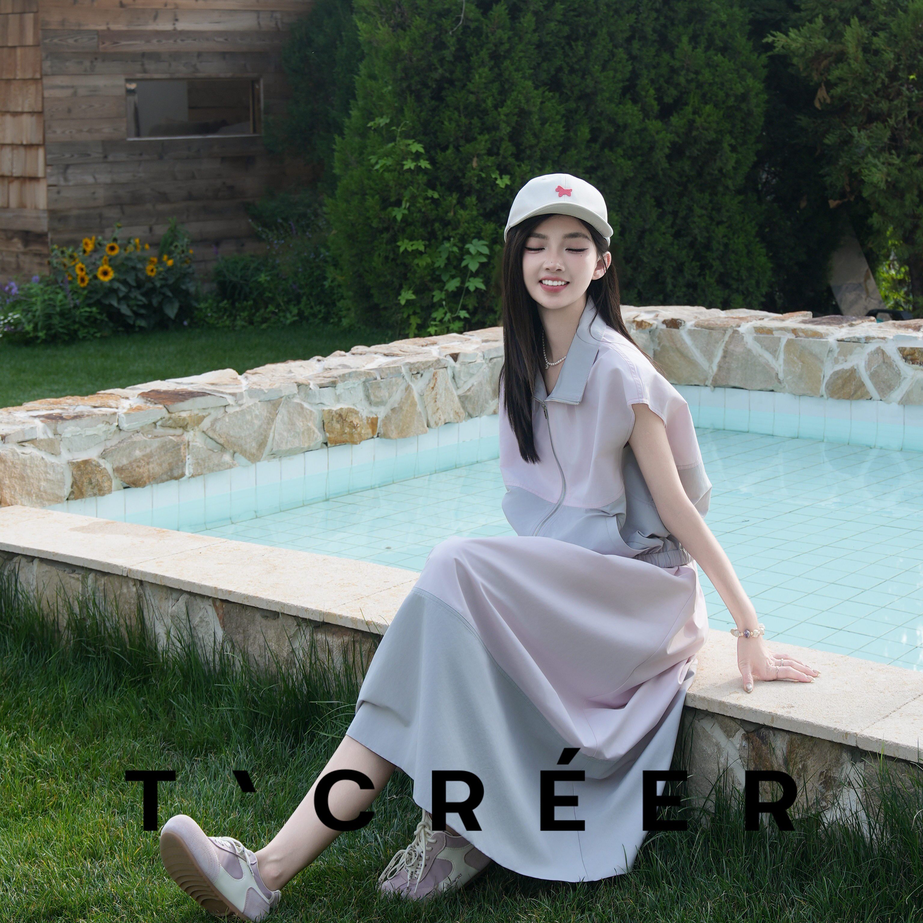 T`CREER|千芳里 运动透气防晒外套+山系户外休闲半裙套装