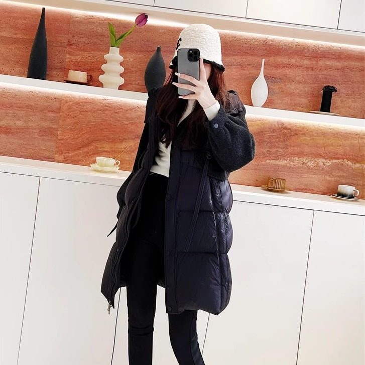 2024年冬季时尚气质女人味御羽绒服