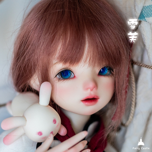 FairyCastle幻城人形 bjd四分女娃 FC娃娃 Puff雪芙4分 裸娃定做