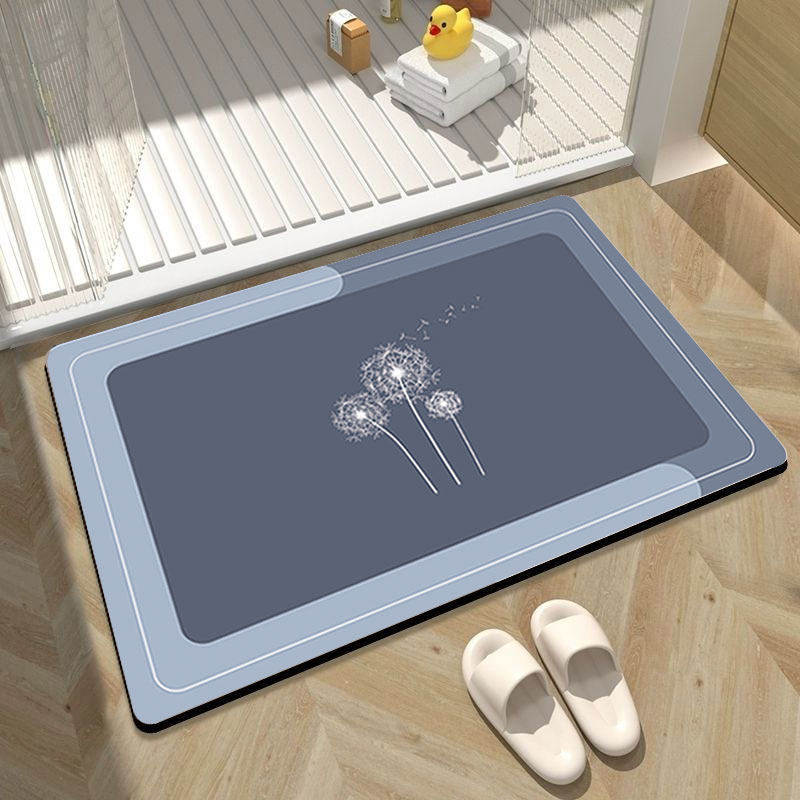 简约新款浴室地垫硅藻泥卫浴吸水防滑洗手间厕所门口免洗耐脏脚垫,家庭/个人清洁工具,地垫,淘宝优惠券,粉丝福利购,淘宝优惠卷