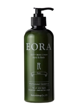 日本院线EORA身体乳玫瑰保湿滋润修护滋养370g