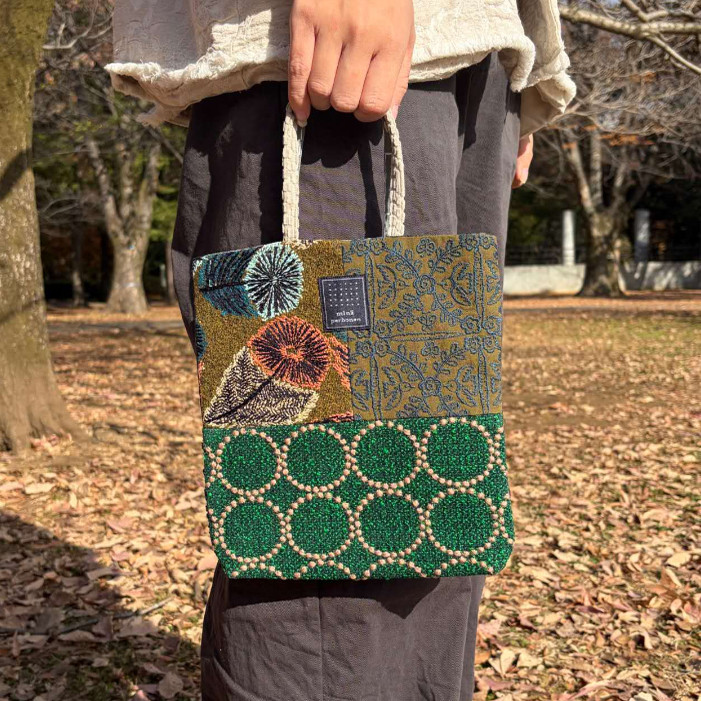 皆川明/mina perhonen 拉链拼布包收纳单肩包,箱包皮具/热销女包/男包,单肩包,淘宝优惠券,粉丝福利购,淘宝优惠卷