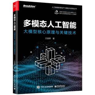多模态人工智能:大模型核心原理与关键技术书王金桥  工业技术书籍