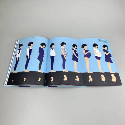 出生:在我们来到这世界之前:découpes et animations pour explorer les origines de la vie书埃莱娜·德鲁韦尔绘  自然科学书籍