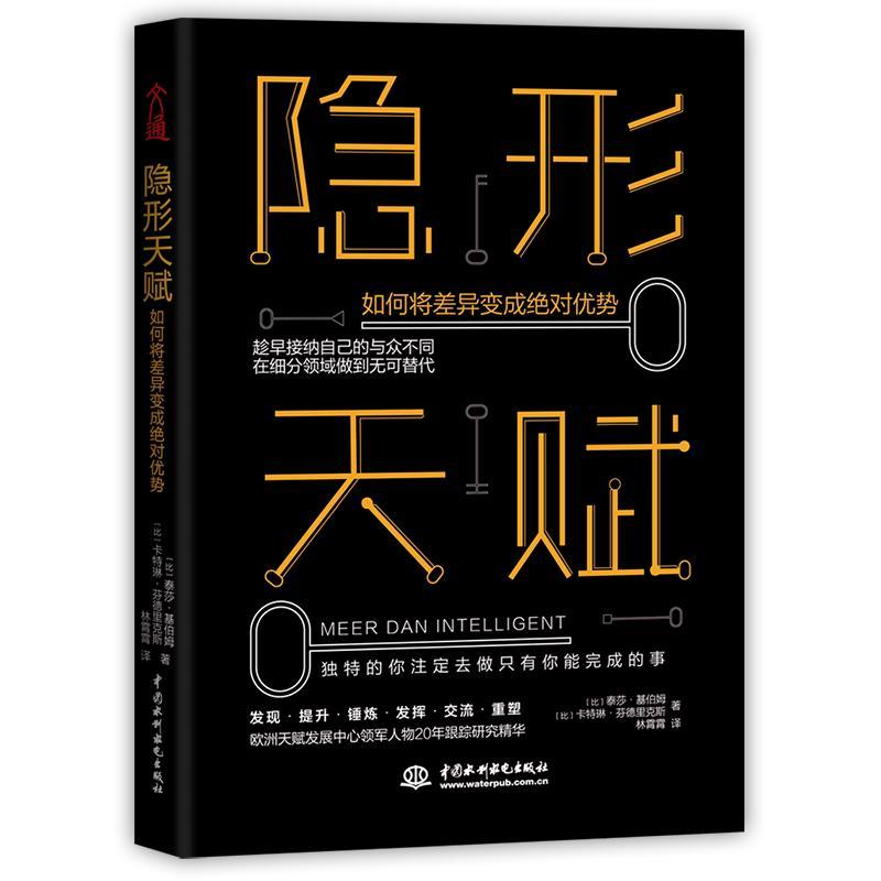 隐形天赋：如何将天赋变成优势书泰莎·基伯姆卡特琳·芬德里克斯心理研究普通大众励志与成功书籍