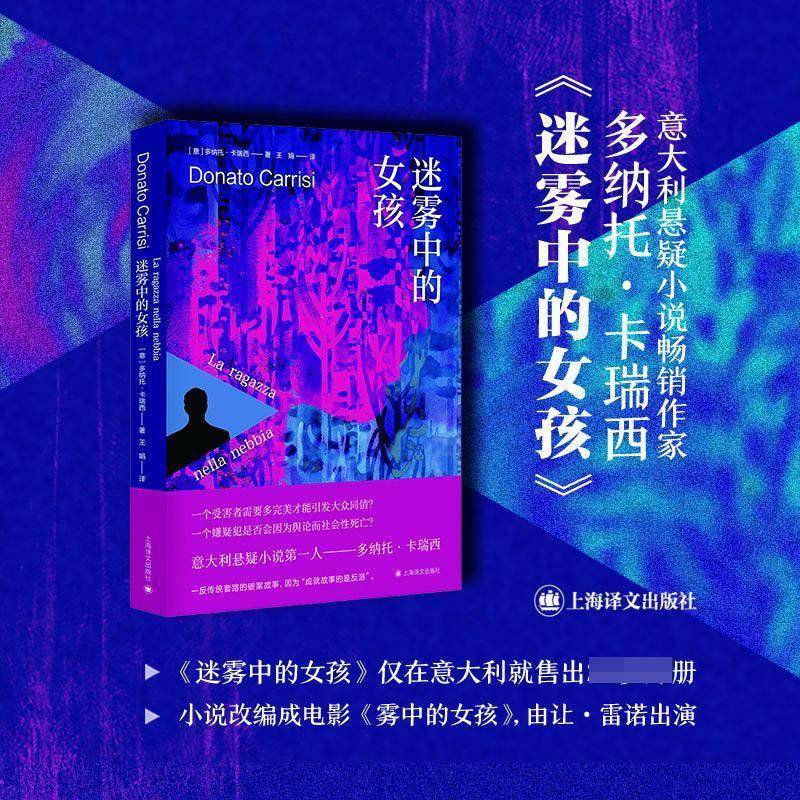 迷雾中的女孩书多纳托·卡瑞西长篇小说意大利现代普通大众小说书籍
