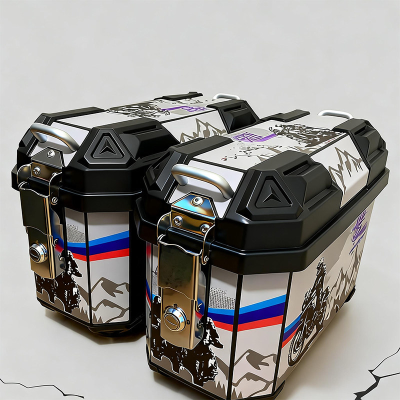 电动车边箱通用摩托车三箱侧挂箱大容量储物箱子电瓶车尾箱后备箱,摩托车/装备/配件,摩托车尾箱,淘宝优惠券,粉丝福利购,淘宝优惠卷