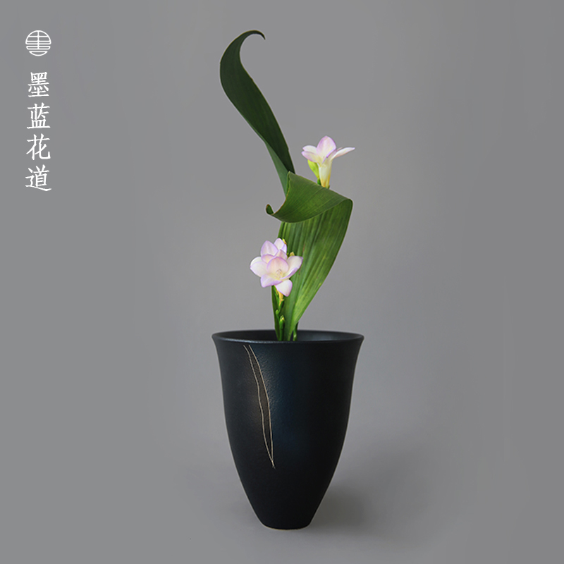 日本进口池坊花器插花器皿日式花道禅意轻奢陶瓷创意干花花瓶摆件,鲜花速递/花卉仿真/绿植园艺,花瓶,淘宝优惠券,粉丝福利购,淘宝优惠卷