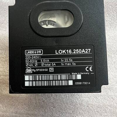 议价LANDIS GYR LOK16.250A27 9新可维修翻新