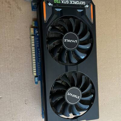 议价旌宇 gtx750 1g d5可维修翻新