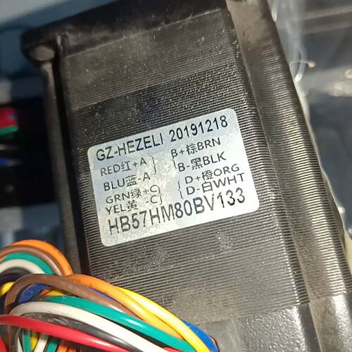 议价HB57HM80BV133步进电机 8线 两相 86系列可维修翻新