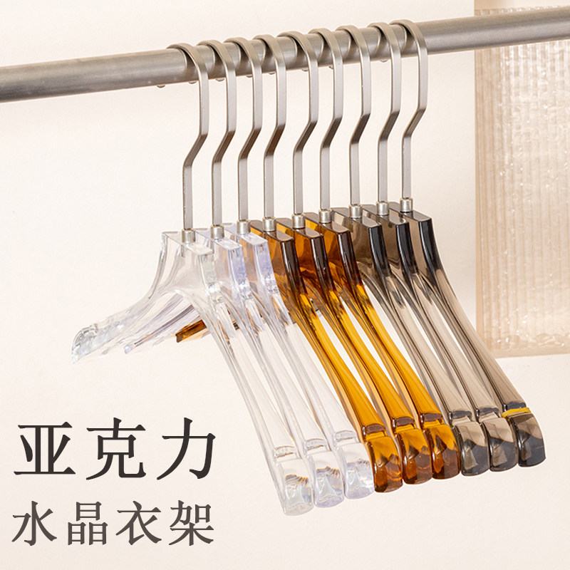 透明水晶衣架服装店专用